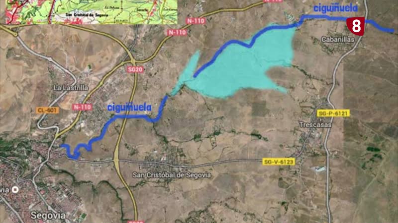 El Ayuntamiento pide el embalse en el Ciguiñuela