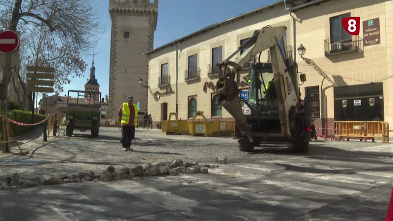 Comienzan las obras de reparación urgente en San Agustín