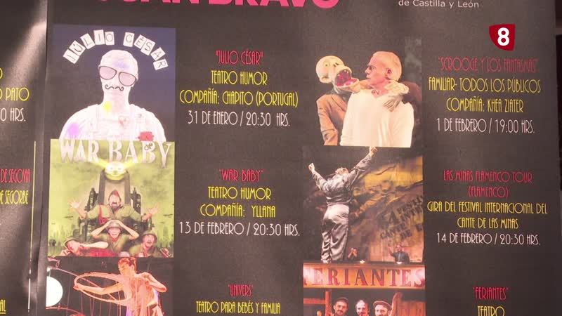 Paloma San Basilio, Pepón Nieto y Pepe Villuela, platos fuertes en el primer trimestre del Juan Bravo