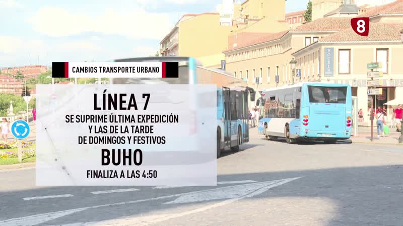 El lunes comenzarán a aplicarse los cambios en el transporte urbano