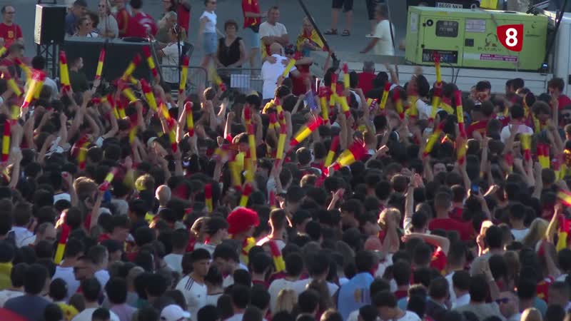 Segovia vibra con la victoria de La Roja