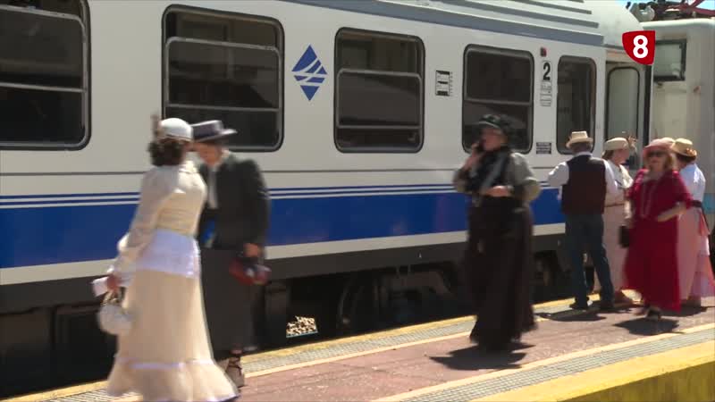 Homenaje al ferrocarril en Toral de los Vados