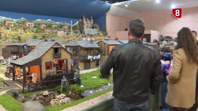 Abierto el Belén Artesano de Folgoso