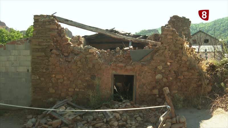 Se cumple un año del incendio que arrasó  el paraje de Las Médulas