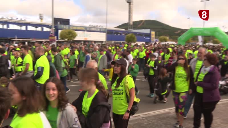 Marea verde de solidaridad con AECC