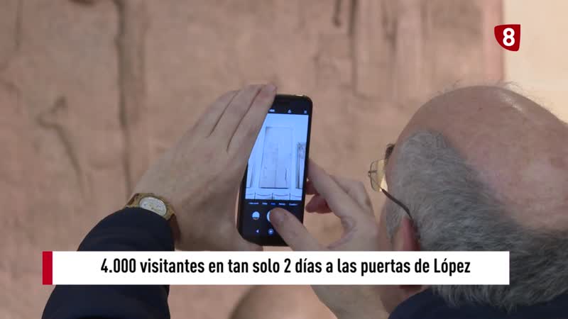 4.000 visitas en dos días a las puertas de Antonio López