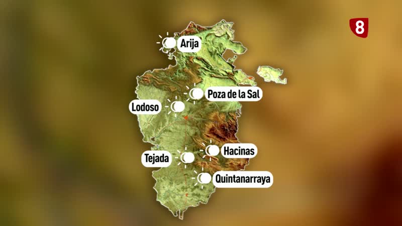 Los 6 puntos de Burgos recomendados para ver el eclipse