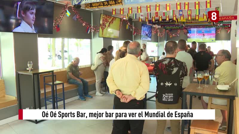 Capdevilla visita en Burgos el mejor bar de España para ver el Mundial