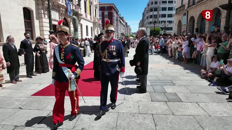 Alfonso XIII regresa a Burgos con motivo del eclipse