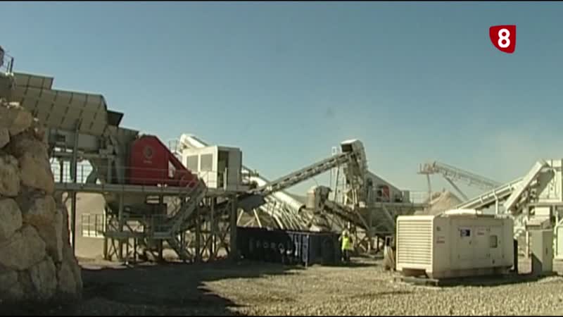 Volverán a licitar la planta de machaqueo de Cortes cerrada en 2010