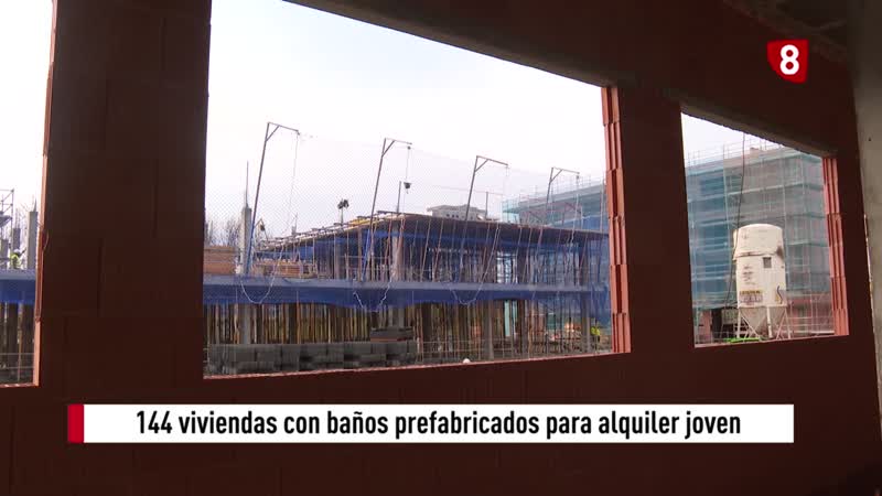 144 viviendas colaborativas con baños prefabricados