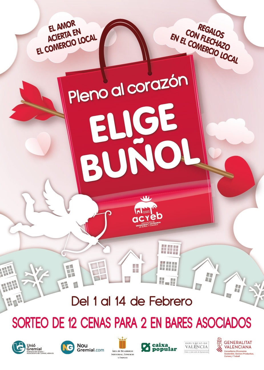 COMUNICADO CAMPAÑA SAN VALENTÍN COMERCIANTES BUÑOL