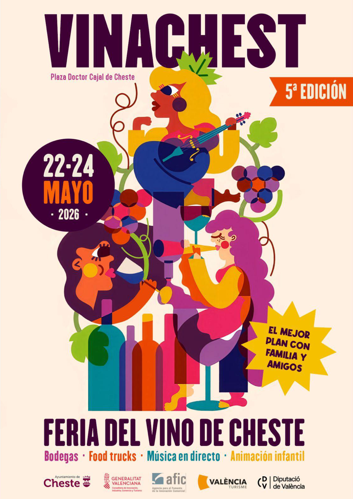 Cheste se prepara para acoger la quinta edición de Vinachest del 22 al 24 de mayo