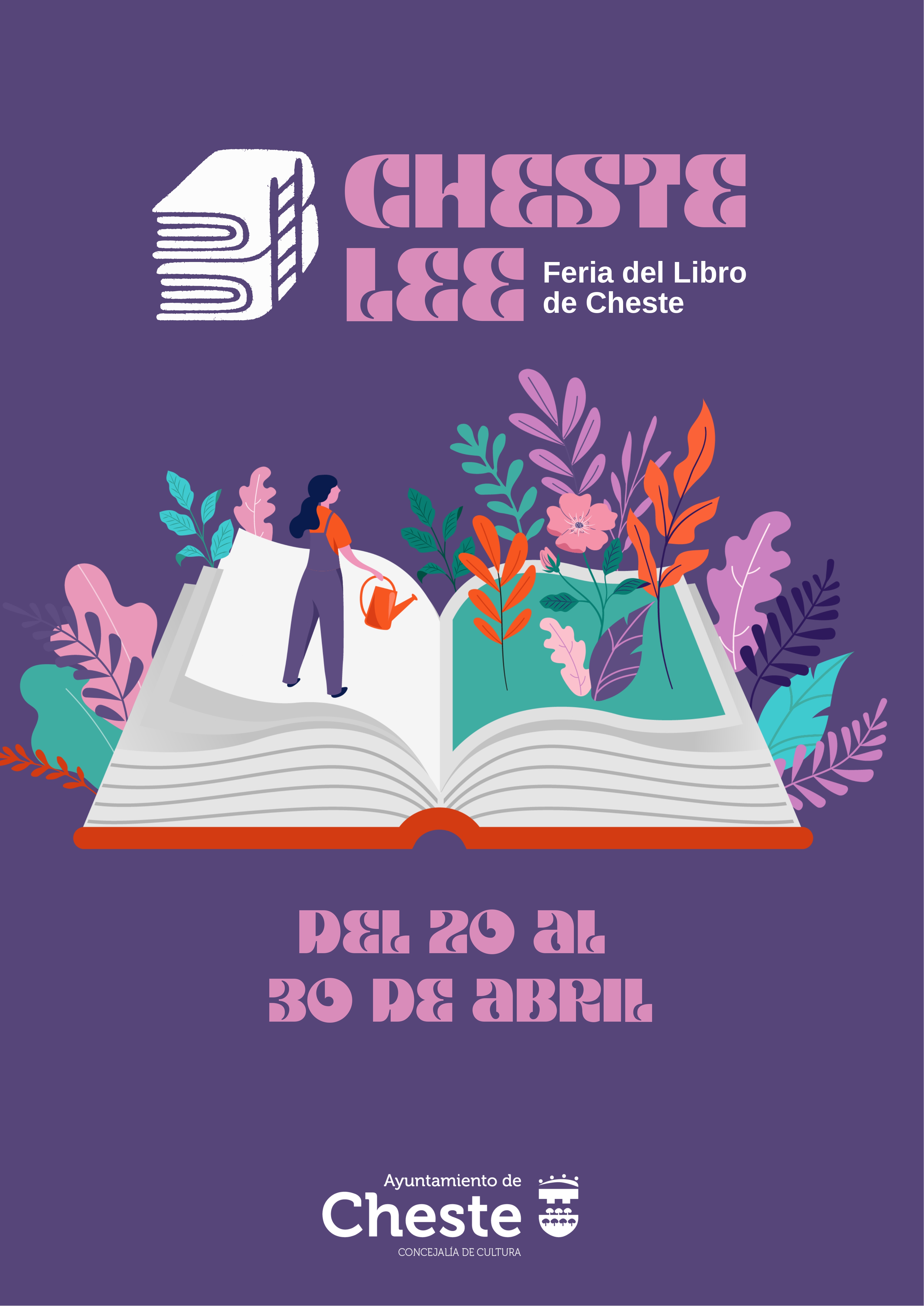 Talleres, música y literatura protagonizan “Cheste Lee”, la Feria del Libro de Cheste 2026