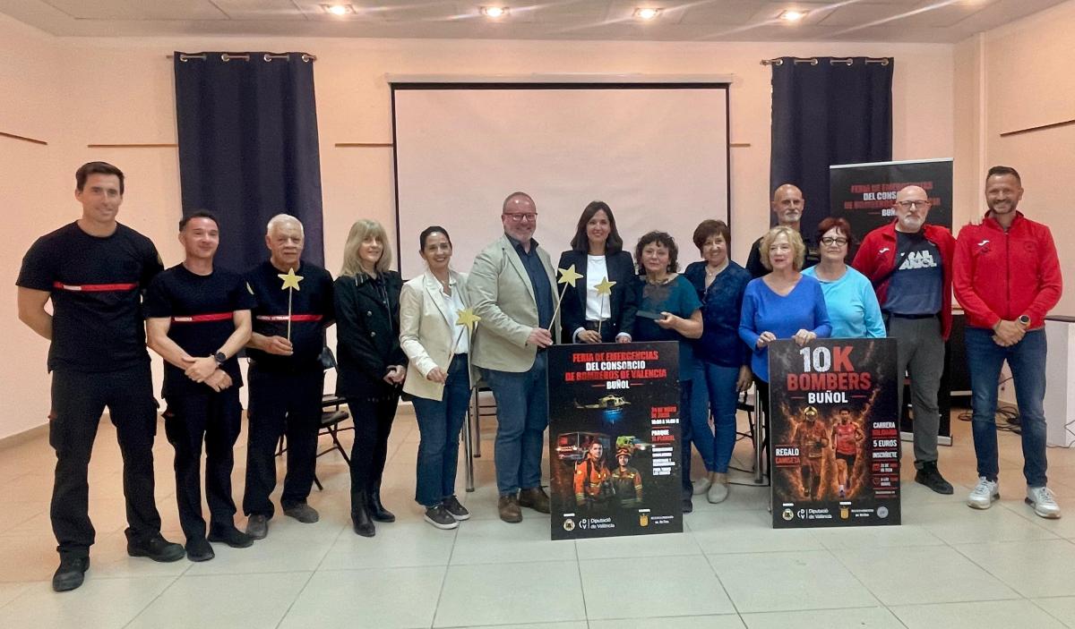 La Feria de Emergencias y la carrera 10K organizadas por el Consorcio Provincial de Bomberos llegan a Buñol los próximos 23 y 24 de mayo