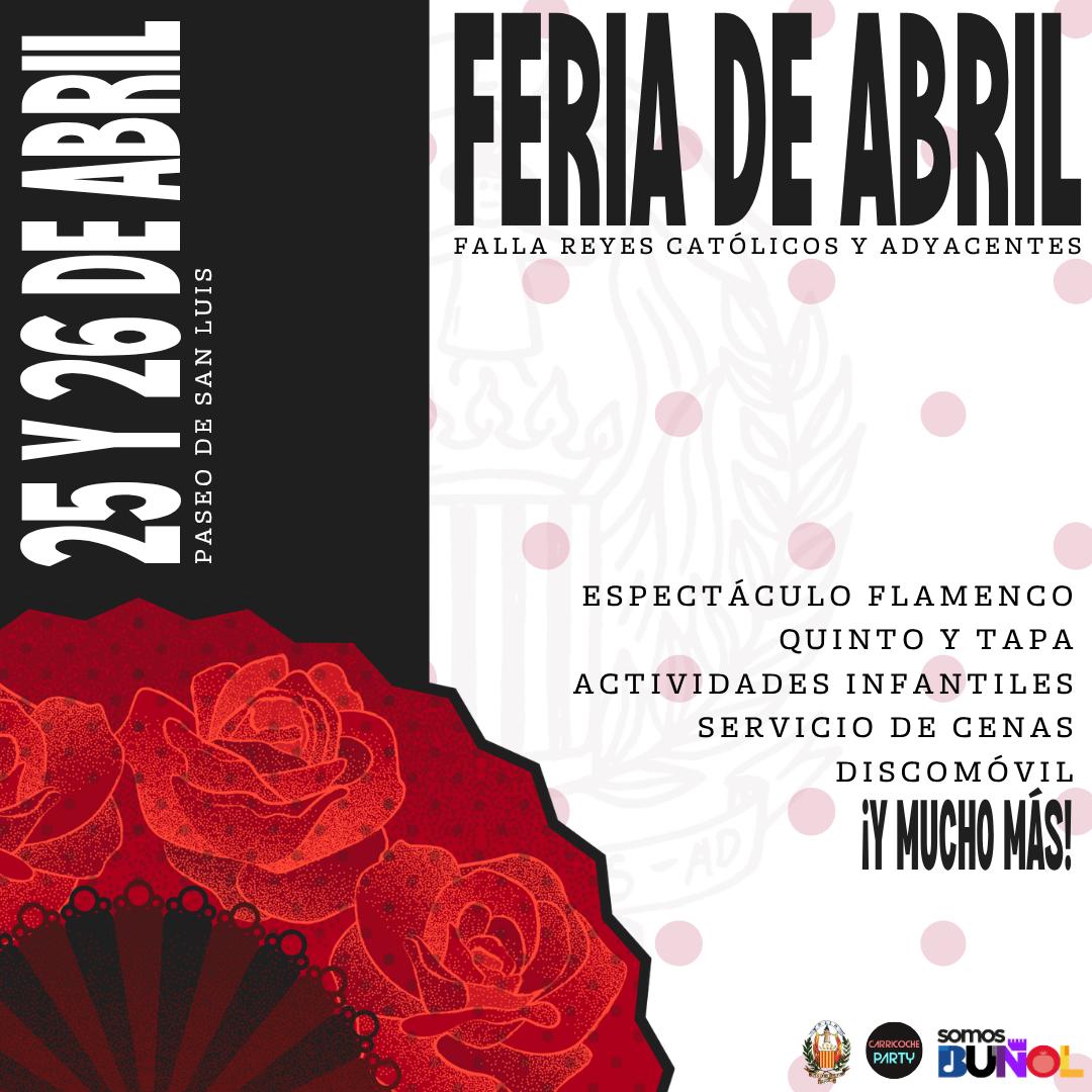 La Falla Reyes Católicos celebra su Feria de Abril