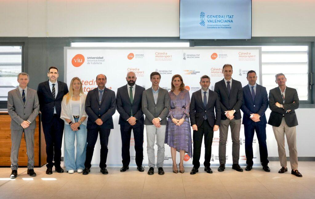 El Circuit Ricardo Tormo de Cheste y la Universidad Internacional de Valencia (VIU) crean la Cátedra de Motorsport