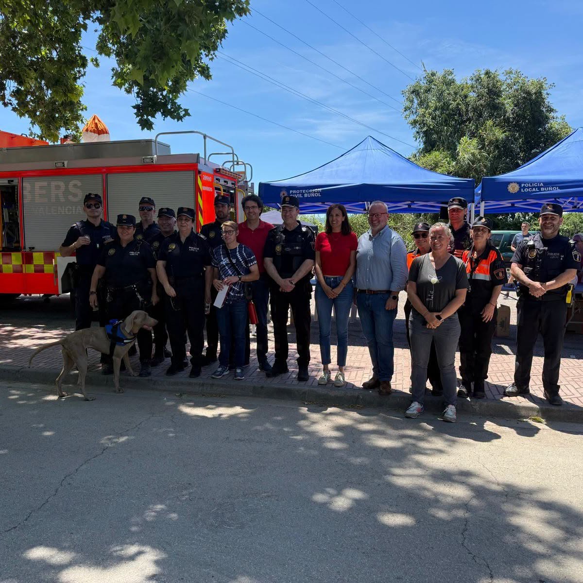 Buñol acogió este fin de semana la Feria de Emergencias en el Parque de El Planell