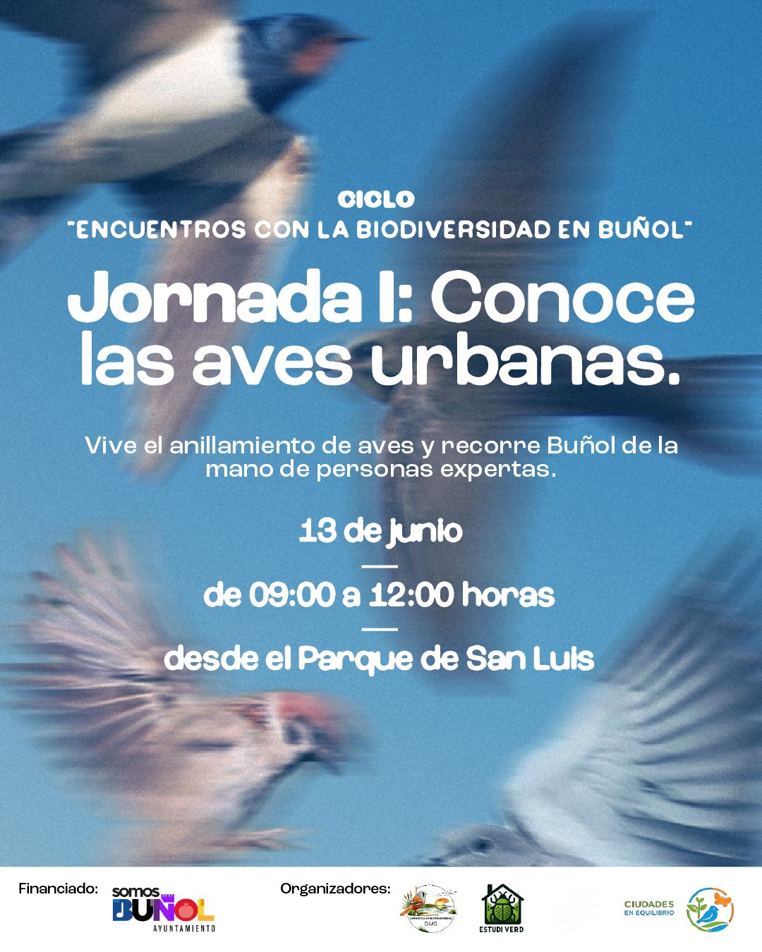 Buñol pone en marcha el ciclo “Encuentros con la Biodiversidad”, una nueva iniciativa de educación ambiental para descubrir y poner en valor la riqueza natural de nuestro entorno