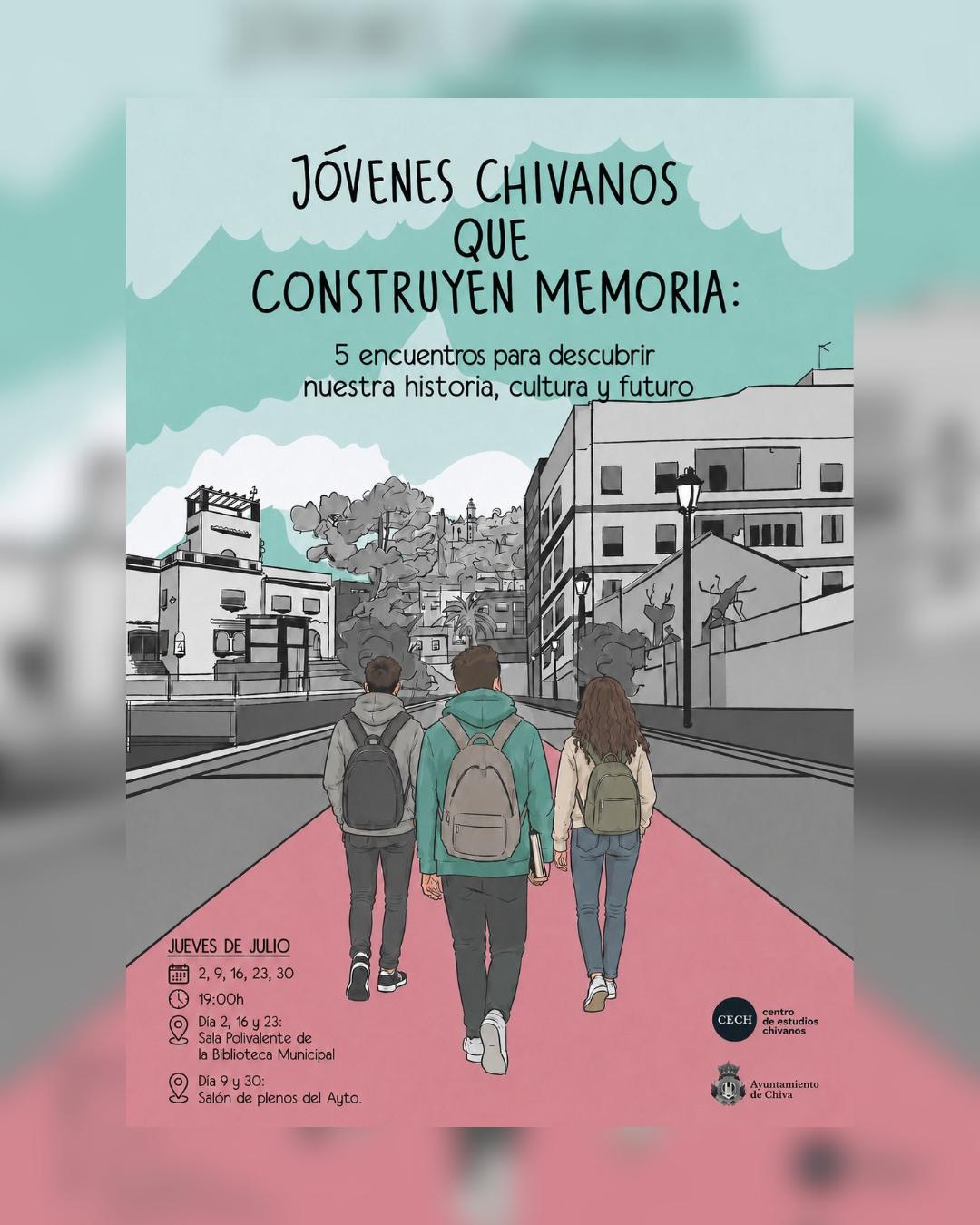 “Jóvenes chivanos que construyen memoria”: cinco encuentros para descubrir la historia y la identidad de Chiva