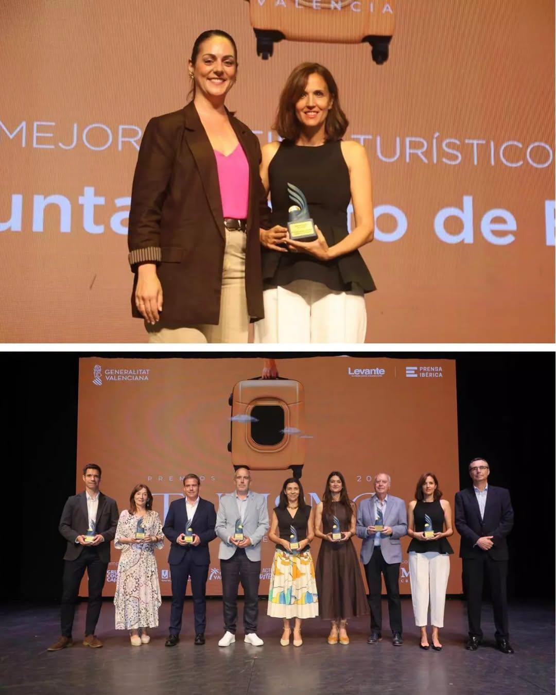 Buñol ha sido reconocido con el Premio al Mejor Destino Turístico Musical en los II Premios Turismo de Levante-EMV
