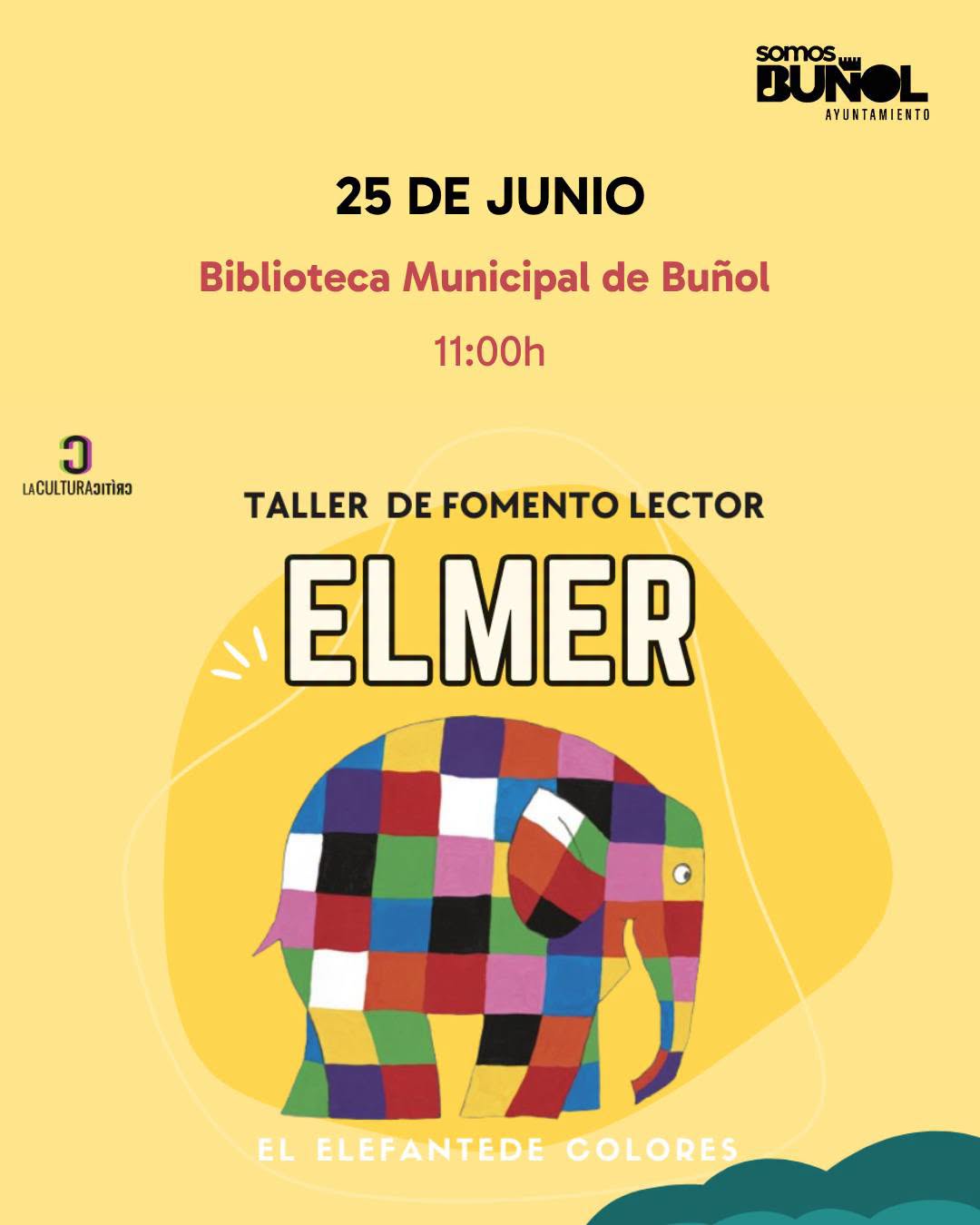 La Biblioteca Municipal de Buñol acogerá un taller infantil LGTBIQ+ con motivo de la semana del Orgullo