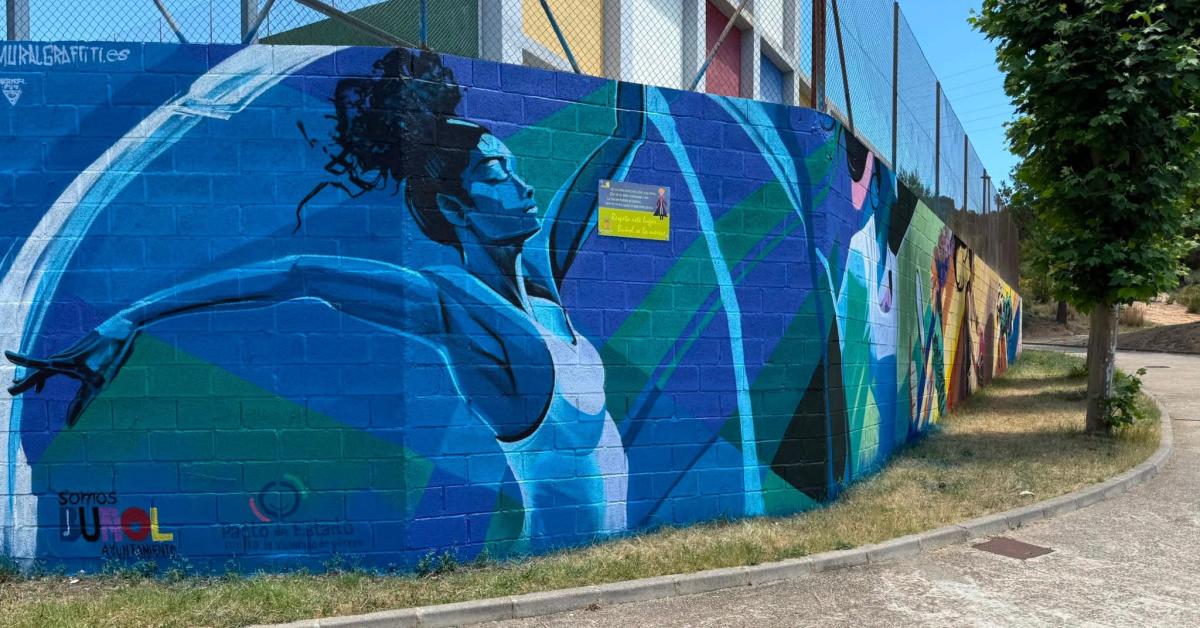 El Planell de Buñol luce nuevo mural