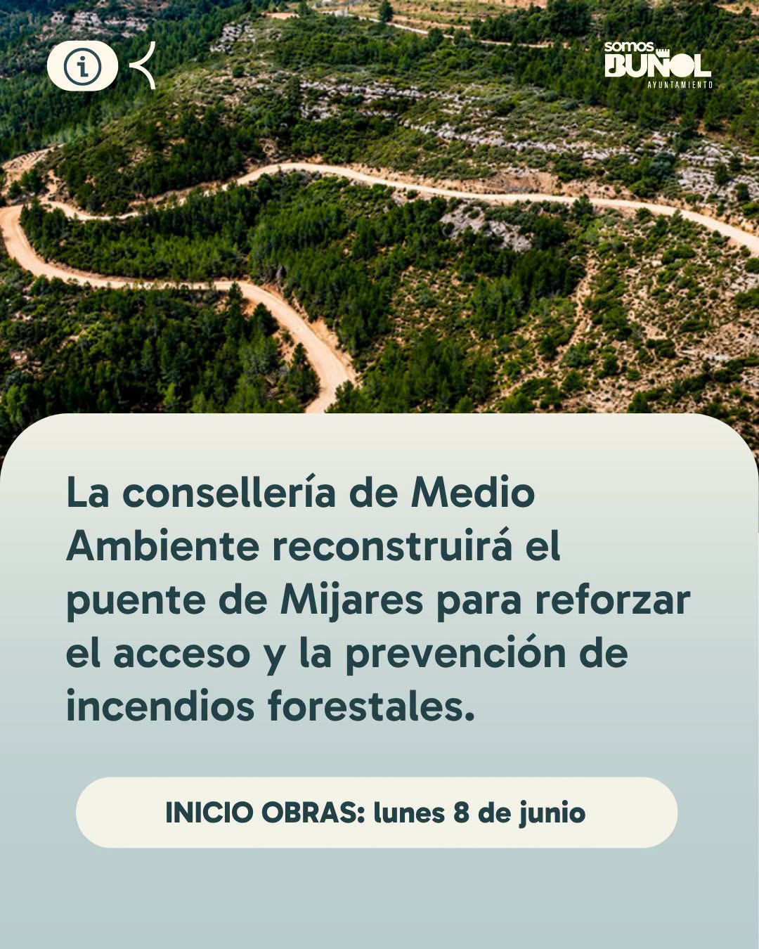 El lunes arrancan las obras de reconstrucción del puente de acceso a la aldea de Mijares