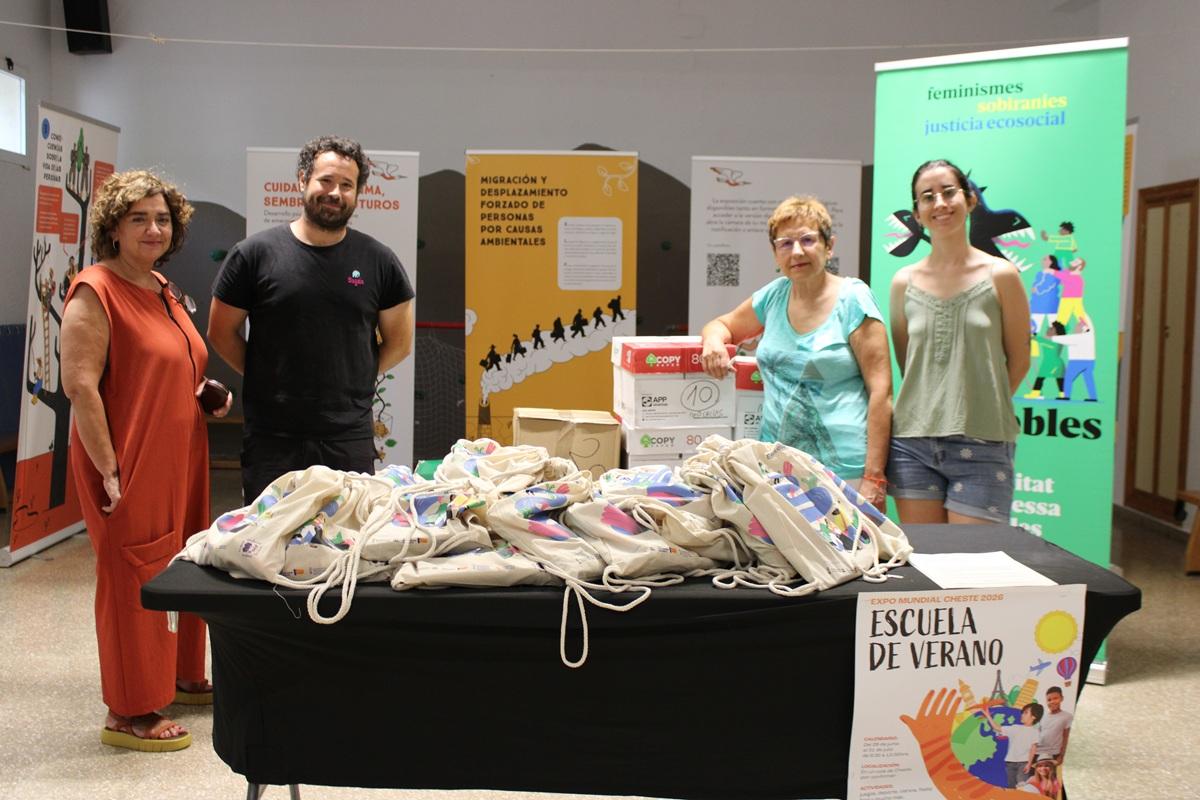Se inicia la Escuela de Verano de Cheste, incorporando actividades de educación ecosocial para más de 230 niños y niñas