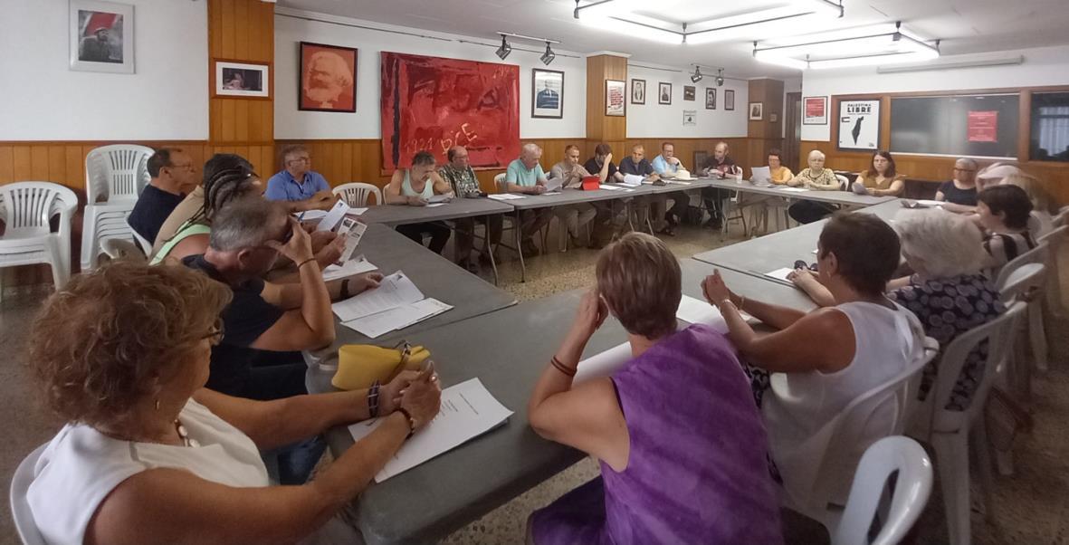 Esquerra Unida analiza la situación política actual de Buñol y renueva el Consejo Local