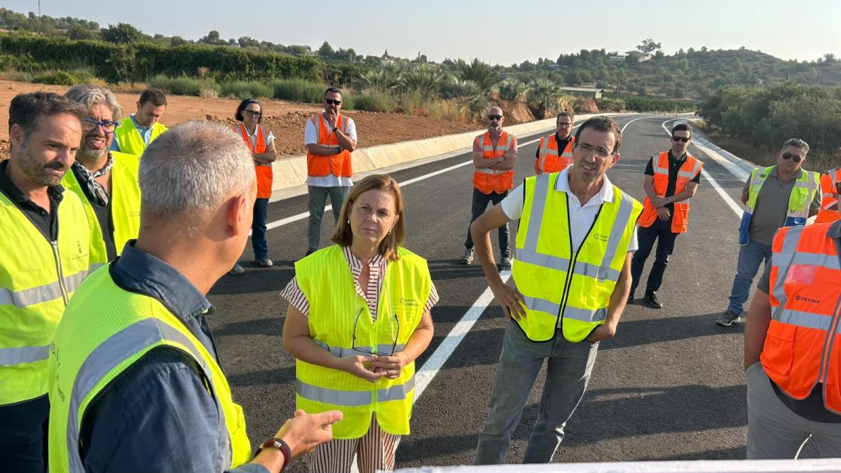 La Diputació de València pone en servicio el nuevo trazado de la CV-383 entre Cheste y Loriguilla