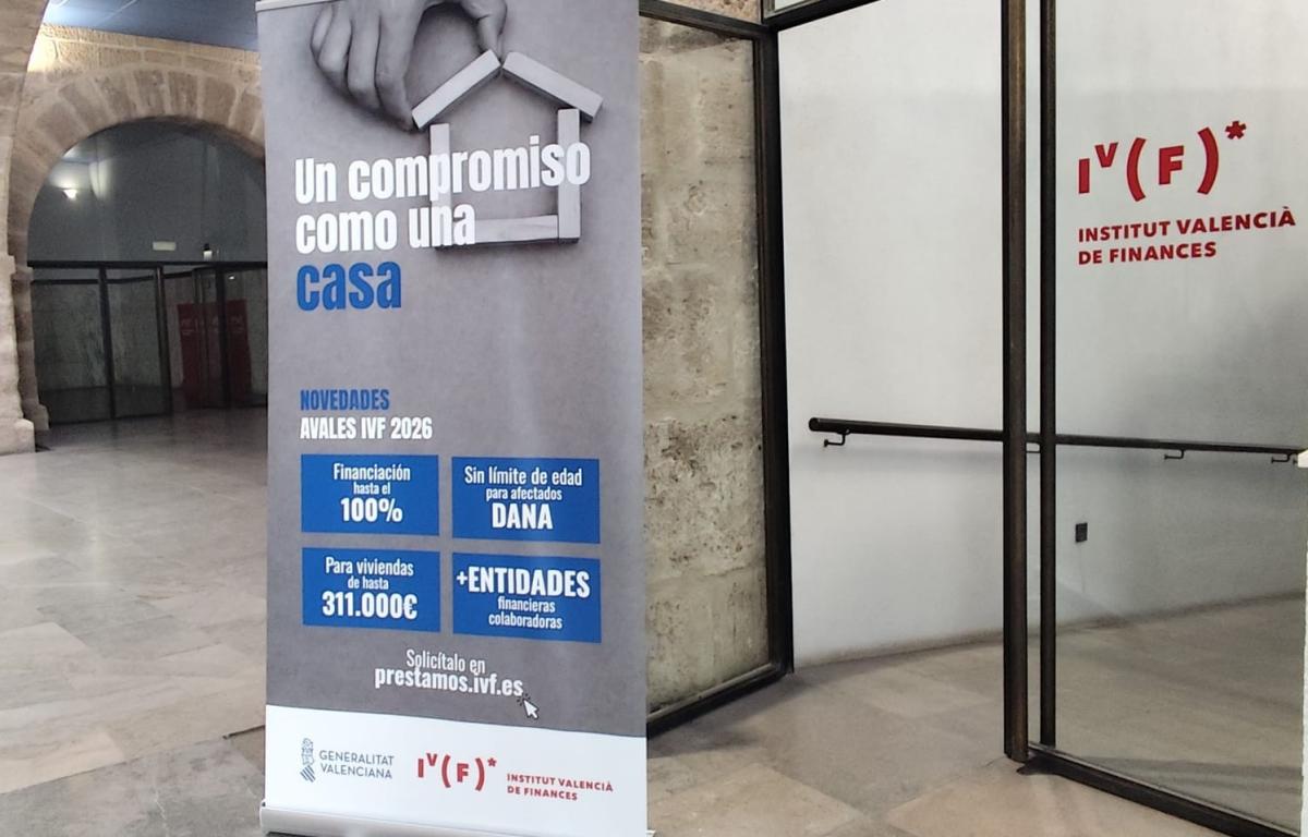 El IVF amplía hasta los 60 millones de euros la dotación del Programa de avales para la compra de vivienda en la Comunitat Valenciana