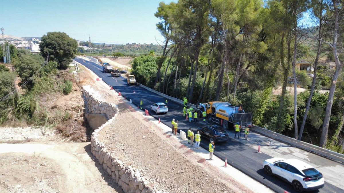 La CV-425 está reabierta al tráfico desde esta mañana