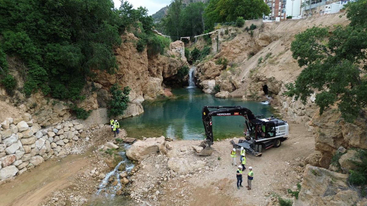 Transforman profundamente la imagen del entorno del río Buñol para reforzar su seguridad frente a futuras avenidas