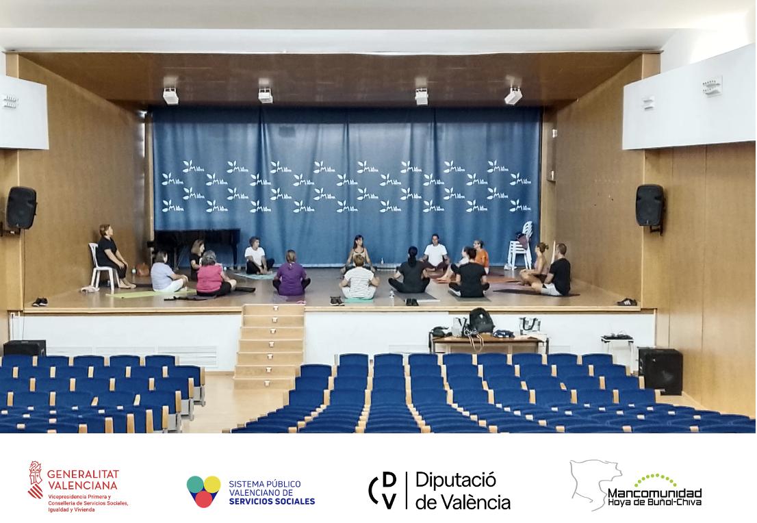 El Taller de yoga organizado por la Mancomunidad Hoya de Buñol-Chiva para la salud amplía la programación con un nuevo grupo