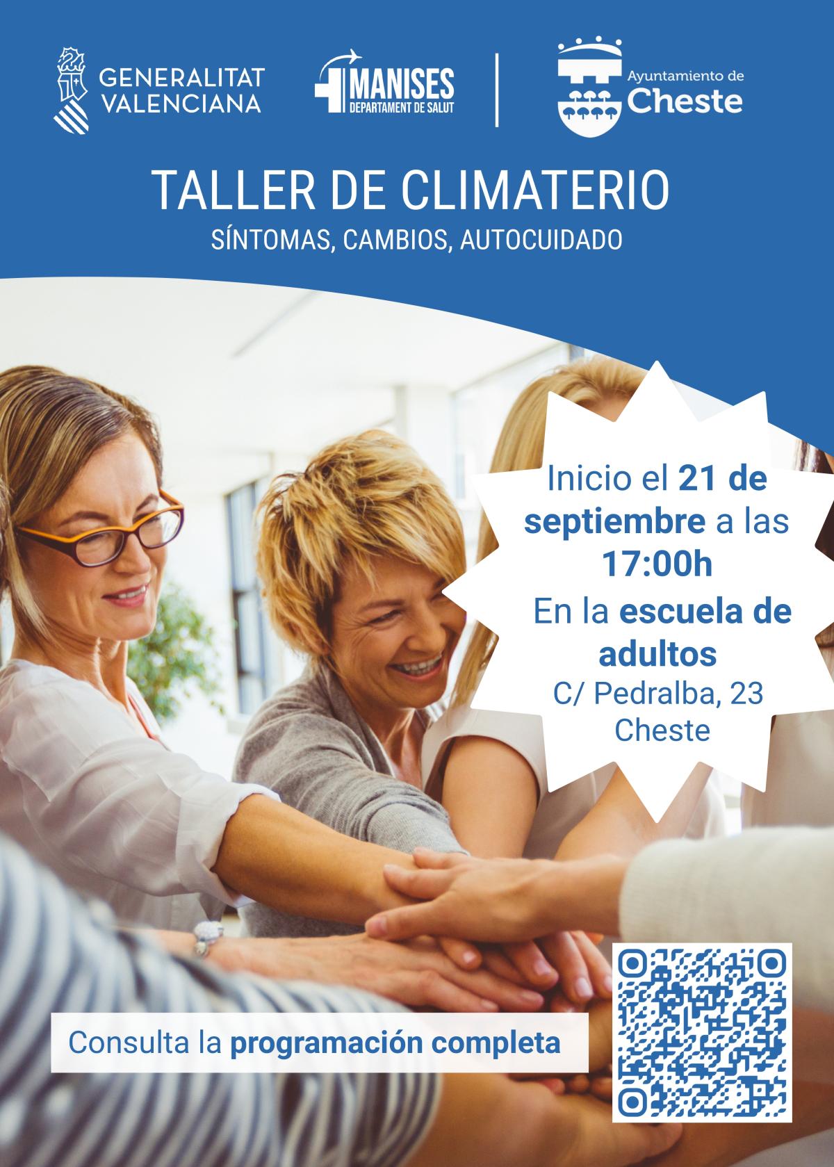 Programa de educación para la salud en el climaterio en Cheste