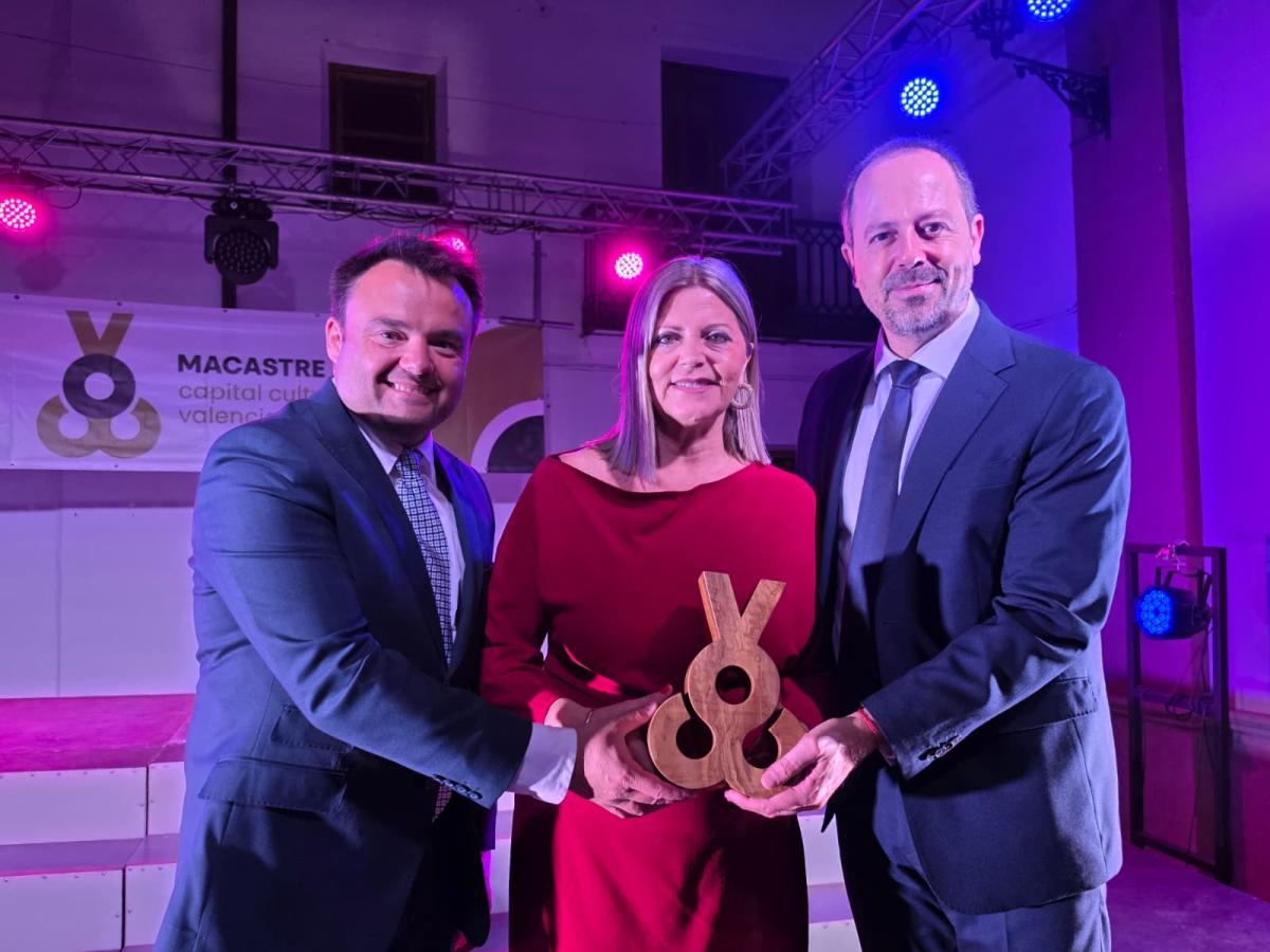 Macastre recibe el distintivo de Capital Cultural Valenciana 2025