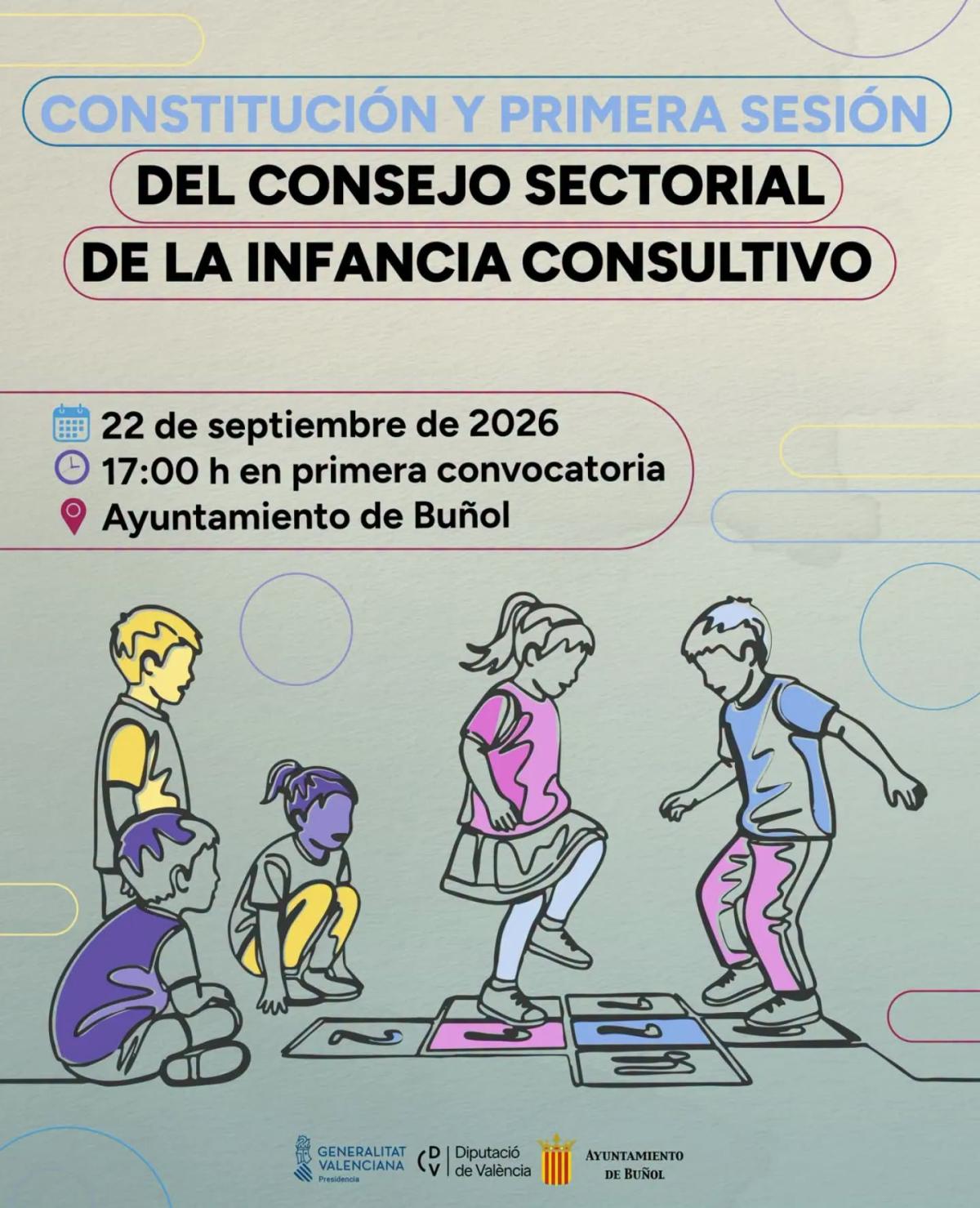BUÑOL RECUPERA EL CONSEJO SECTORIAL CONSULTIVO DE LA INFANCIA