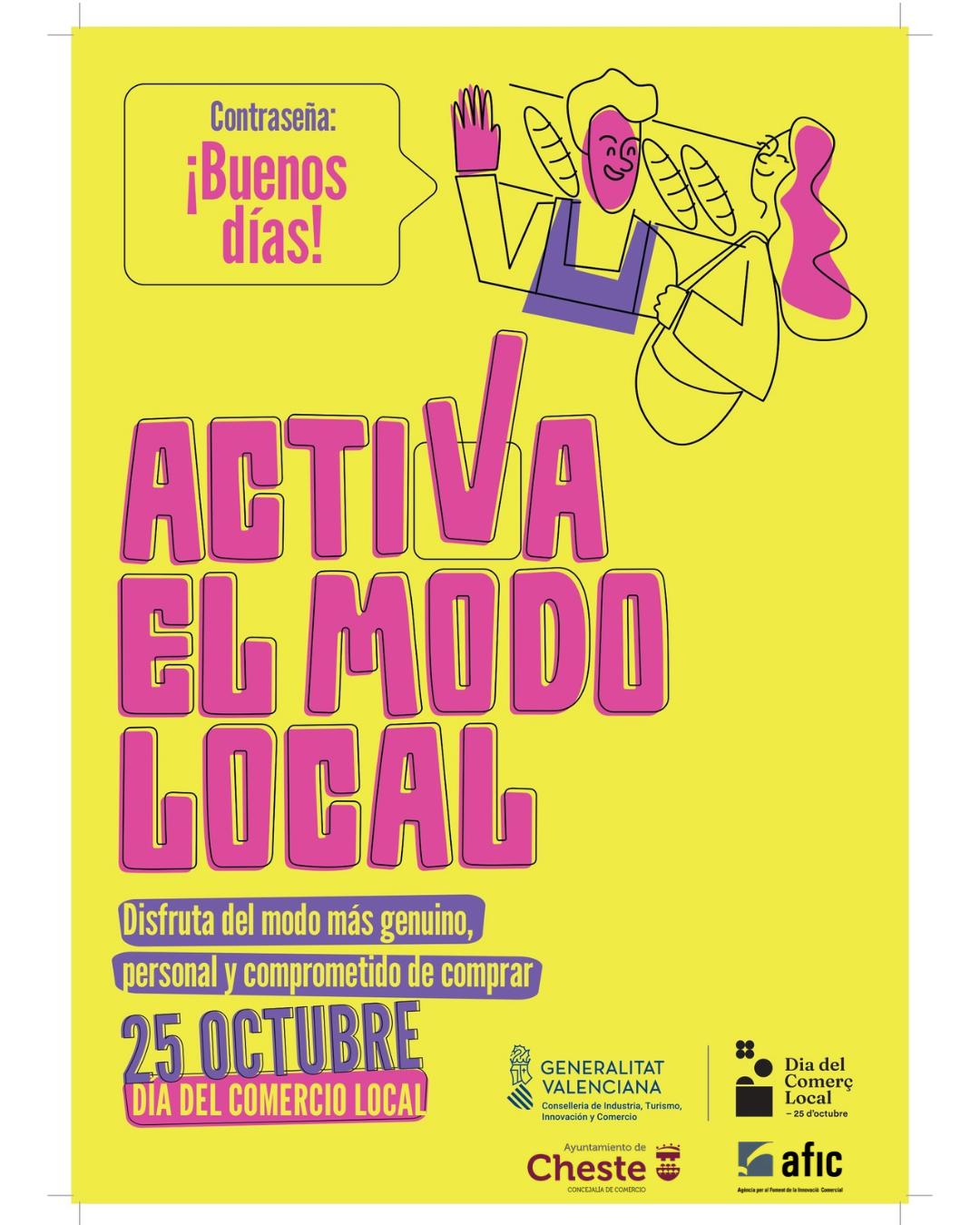 Cheste pone en valor su comercio local con motivo del 25 de octubre