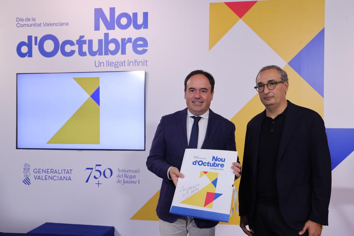 La Generalitat centra las celebraciones del Nou d’Octubre en el 750 aniversario de la muerte de Jaume I