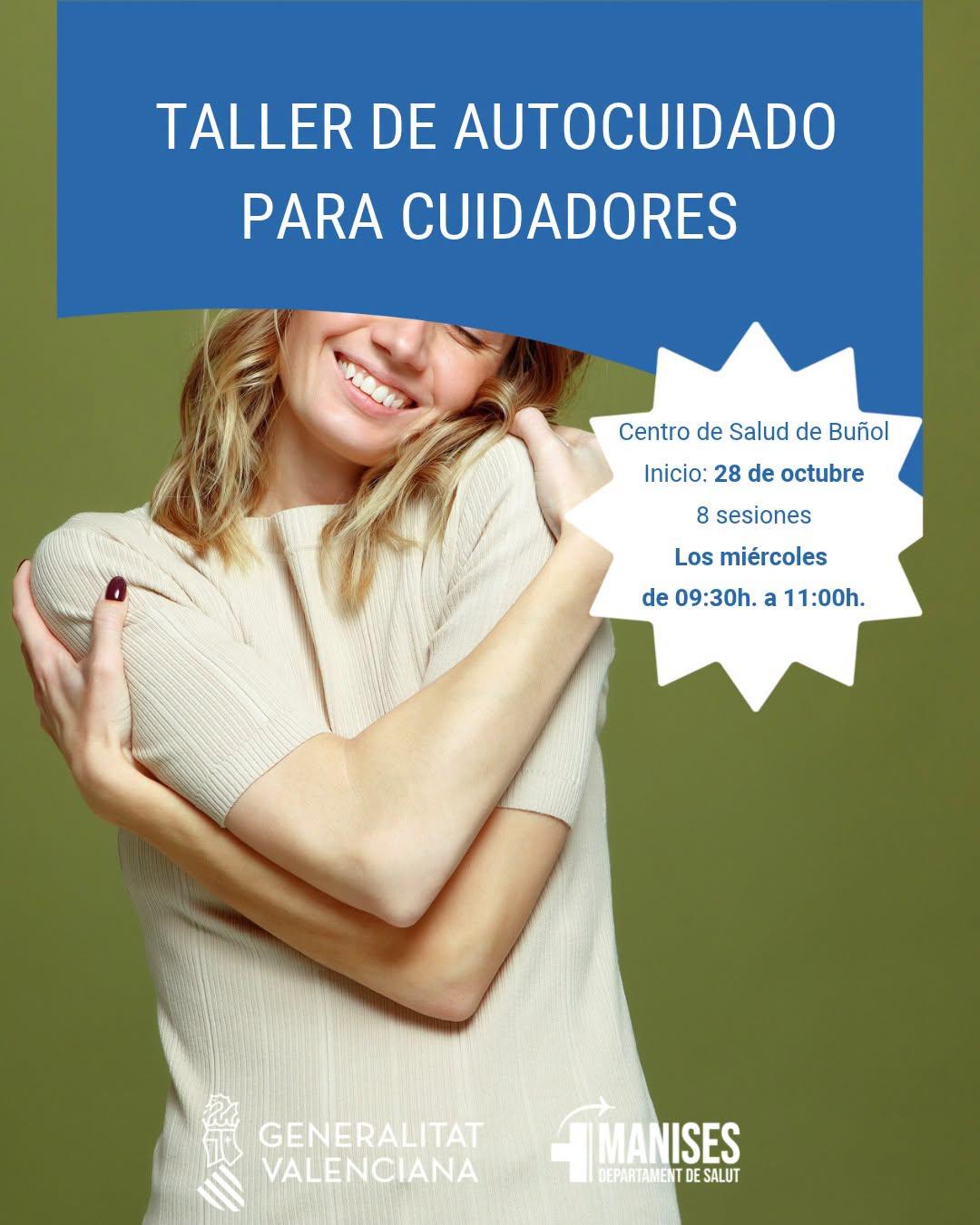 El Centro de Salud de Buñol organiza un taller de autocuidado para familiares y personas que cuidan a dependientes