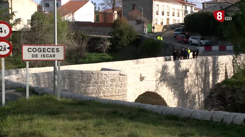 A punto de concluir las obras de los puentes de Megeces y Cogeces de Íscar