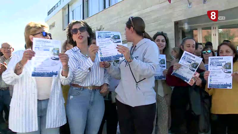 Vecinos de Santovenia de Pisuerga reclaman mejoras en el servicio público de transporte