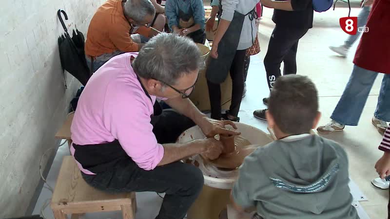 Portillo pone en valor su artesanía con en IX ENcuentro de Alfareros
