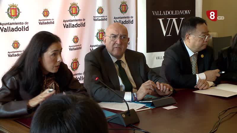 Una delegación de empresarios chinos visita Valladolid para conocer la ciudad como destino inversor