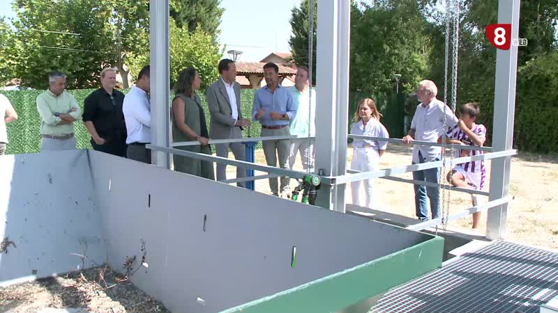 Castronuevo de Esgueva estrena estación depuradora de agua