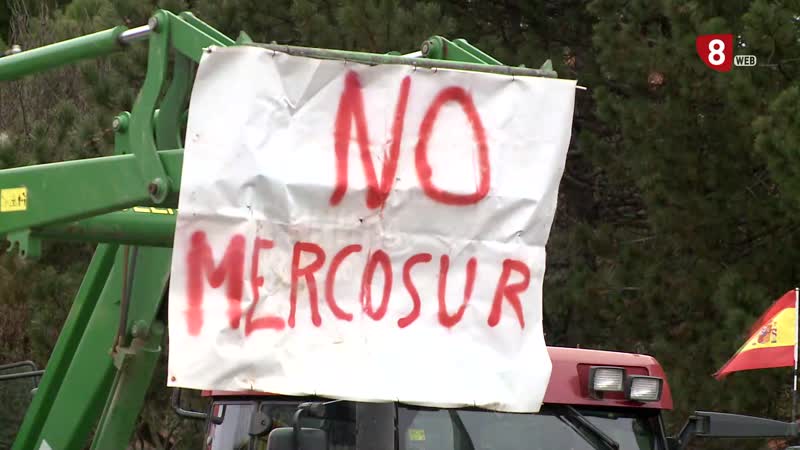 Los tractores vuelven a la calle para pedir que no se suscriba el acuerdo con Mercosur