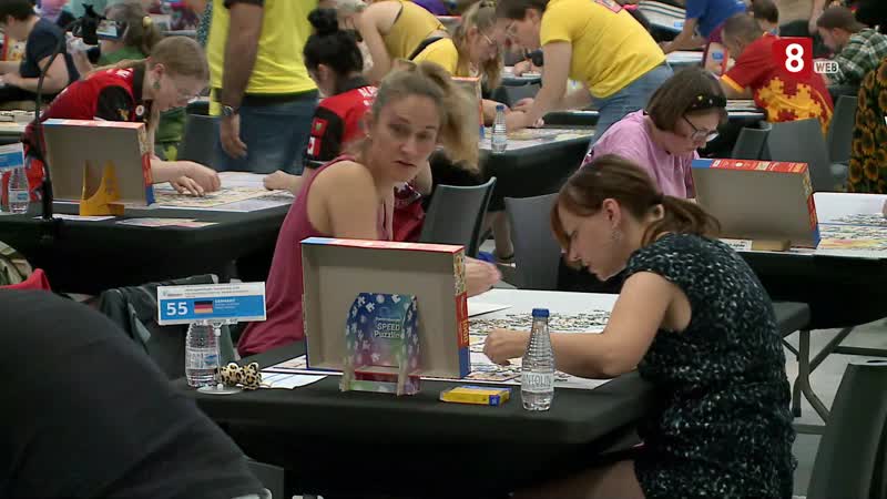 La Feria de Muestras de Valladolid se convierte en la sede de la final del campeonato mundial de puzles  