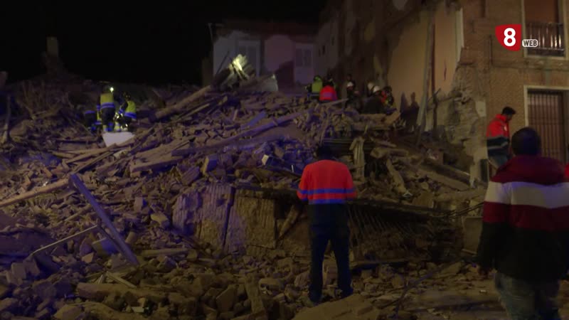 Un muerto y dos heridos en el derrumbe de una casa en Sieteiglesias de Trabancos