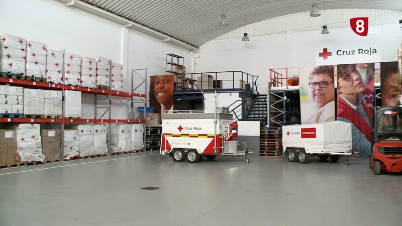 Cruz Roja abre en Zaratán su principal centro logístico de Castilla y León